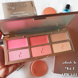 พร้อมส่ง! ❤️ patrick ta major headlines blush &amp; highlighter palette Vol II