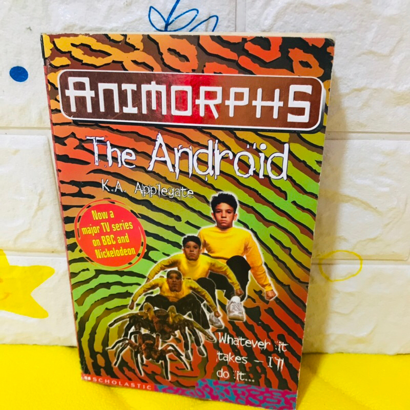 Animorphs The Android วรรณกรรมปกอ่อนมือสอง-ad7