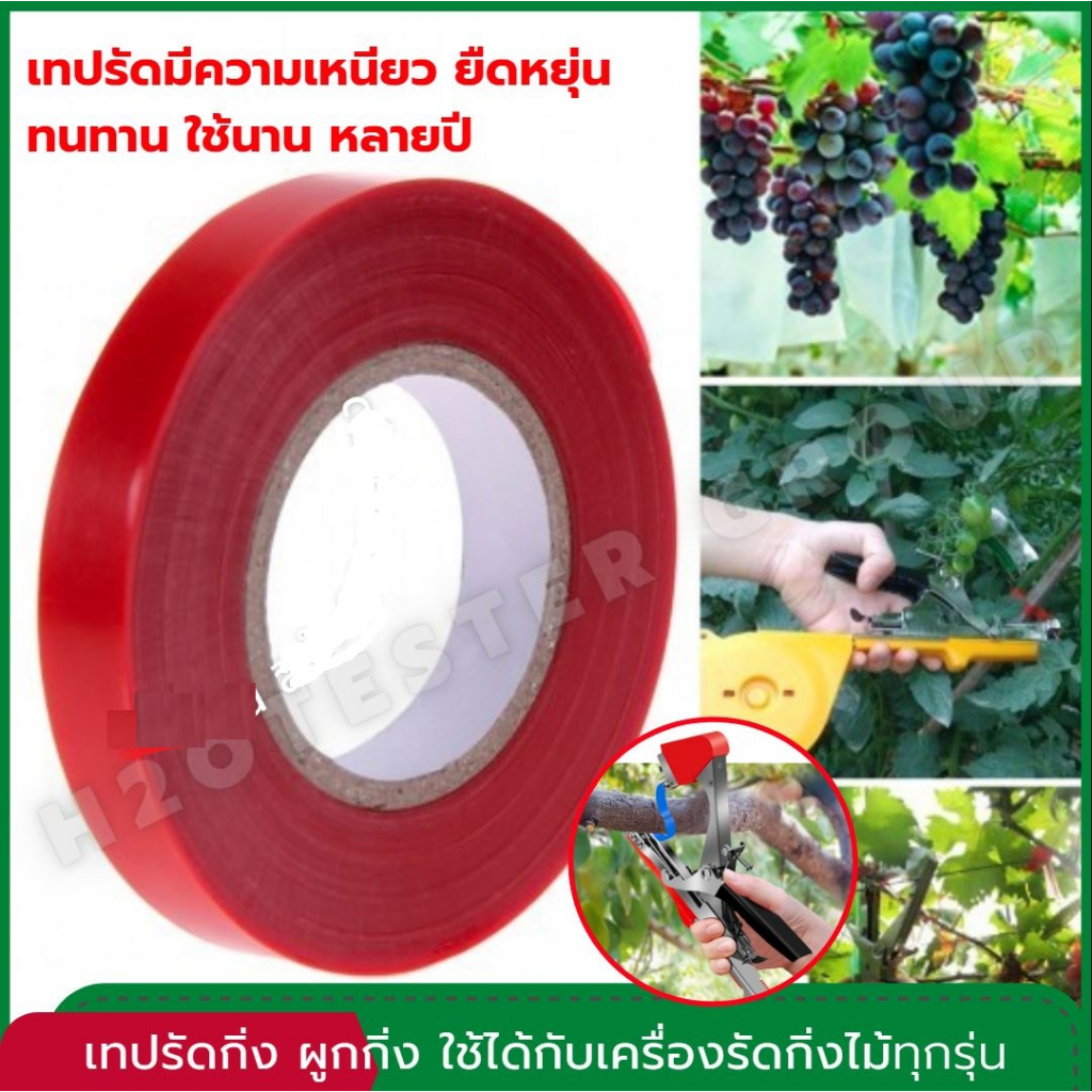 ใส่โค้ด POPay99 ลด 30% เทปรัดกิ่ง สำหรับเครื่องรัดกิ่งไม้ Tapetool 10-40 ม้วน, ลูกแม็ก ใช้ได้กับทุกรุ่น ส่งด่วน