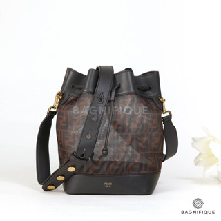 FENDI MONTRESOR SMALL BLACK CALF GHW