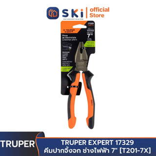 TRUPER EXPERT 17329 คีมปากจิ้งจก ช่างไฟฟ้า 7" [T201-7X] | SKI OFFICIAL