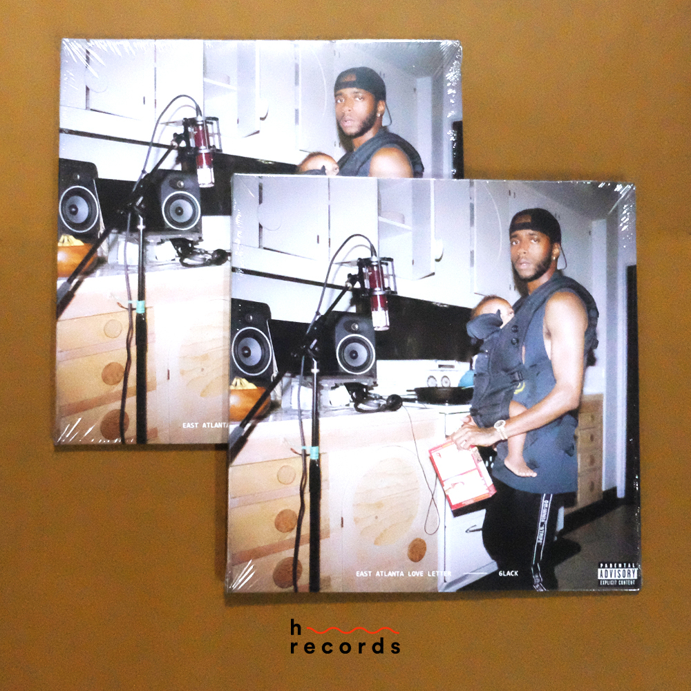 (ส่งฟรี) แผ่นเส่ียง 6LACK - East Atlanta Love Letter (Black Vinyl)