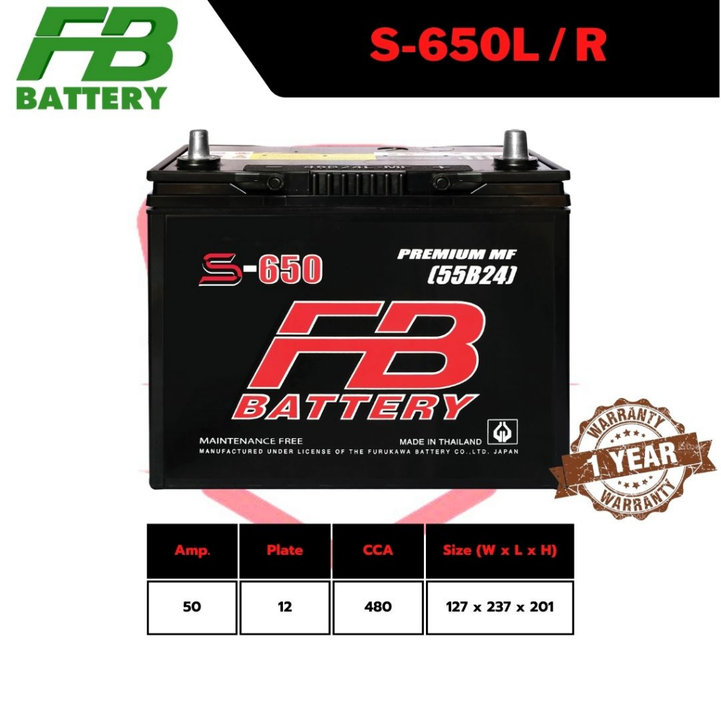 Fb Battery 55b24l ถูกที่สุด พร้อมโปรโมชั่น มี.ค. 2023|BigGoเช็คราคาง่ายๆ