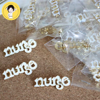 เข็มกลัดพยาบาล อักษร NURSE
