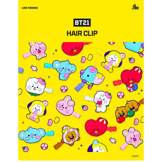 BTS กิ๊บติดผม กิ๊บหนีบผม ลายการ์ตูน BT21