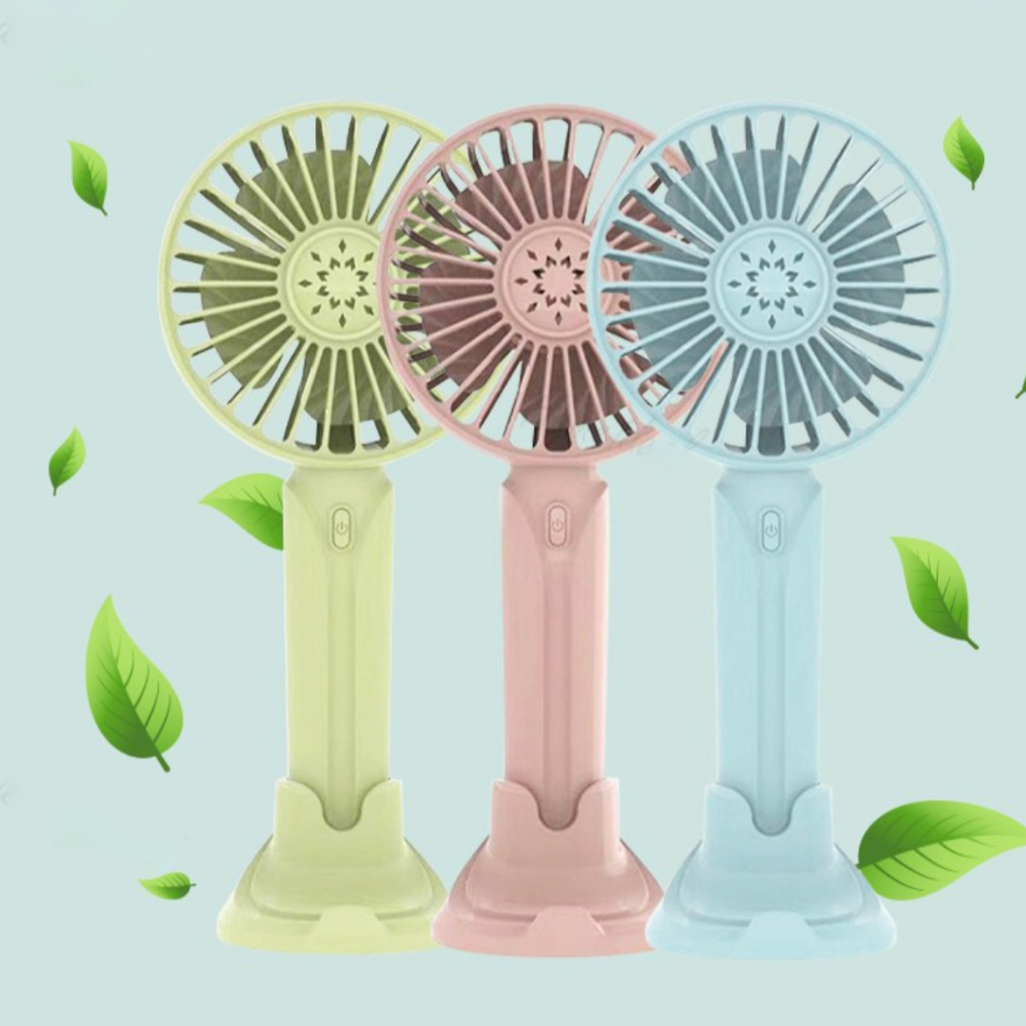 "ใหม่"พัดลมพกพา USB ชาร์จแบบพกพา ตั้งโต๊ะ มีฐานตั้งได้ รุ่น.F1