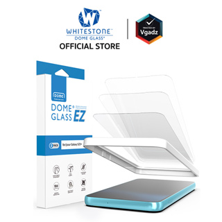 Whitestone EZ Glass - ฟิล์มกระจกนิรภัยสำหรับ Galaxy S23 Plus (ชุดฟิล์มหน้าจอ 3 เซต)