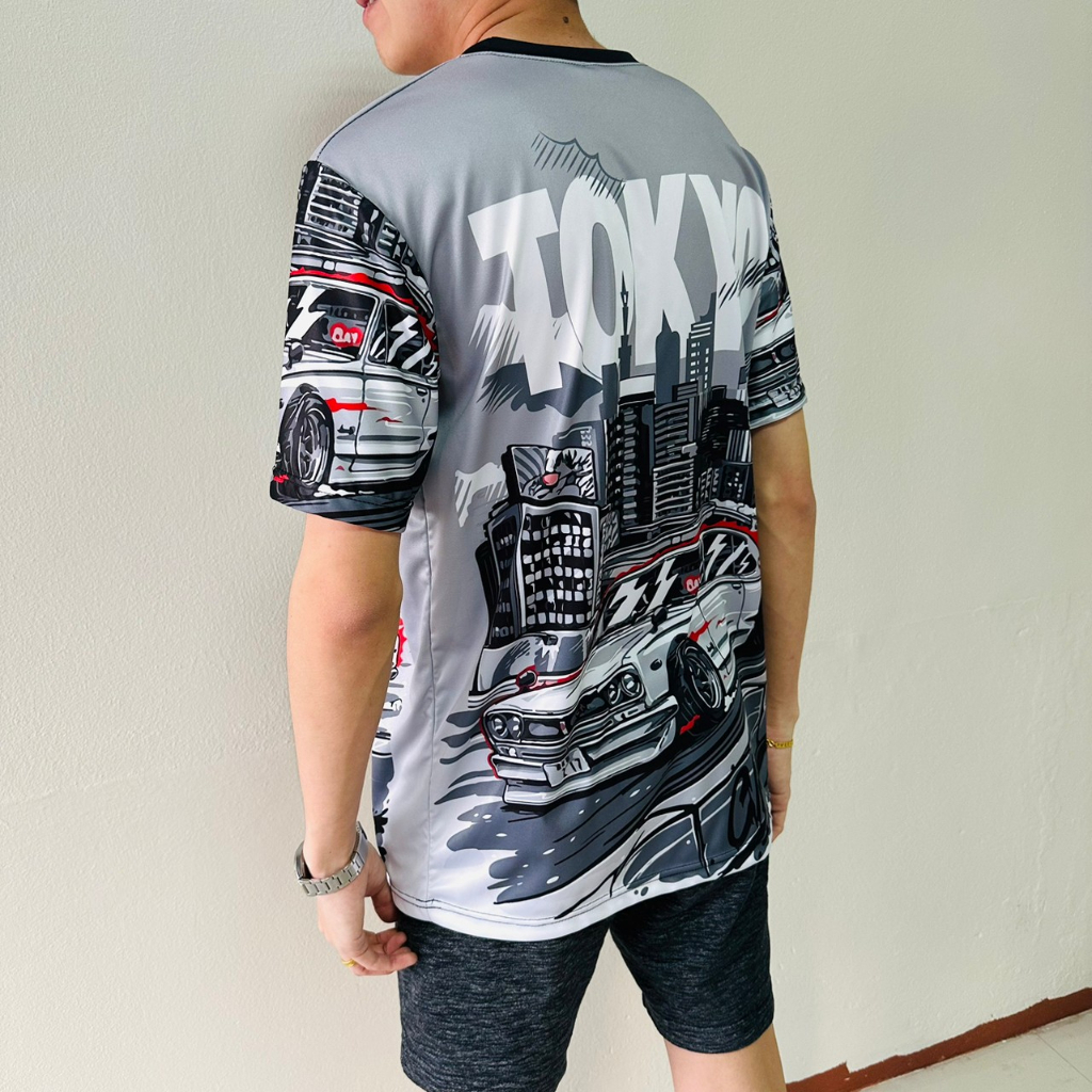 เสื้อยืดลายรถซิ่งสุดคลาสสิคลายใหม่ล่าสุด ราคา ถูกที่สุด ดีลบีเคเค แกลเลอรีภาพที่ 4