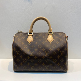 Louis Vuitton Speedy Bandouliere 30CM  งานออริหนังเเท้100% 💛