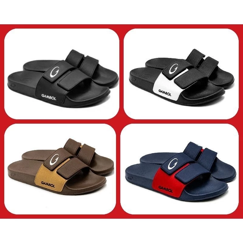 🔥Hot item🔥 ส่งไว !!! ราคาถูกที่สุด !!! ของแท้ 💯% !!! GAMBOL แกมโบล รุ่น GM43111 รองเท้าแตะแบบสวม Size : 36-44