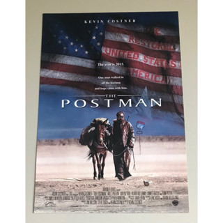 Handbill (แฮนด์บิลล์) หนัง “The Postman”  ใบปิดไทย จากค่ายวิดีโอ ราคา 129 บาท