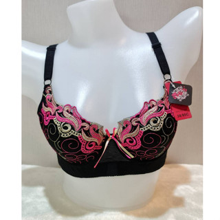 [แจกโค้ดส่งฟรี] No.777  ยี่ห้อ No's bra  เสื้อในมีโครงฟองบาง…