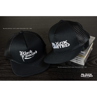 Blacklimited Star Logo &amp; 13th Logo Trucker Cap