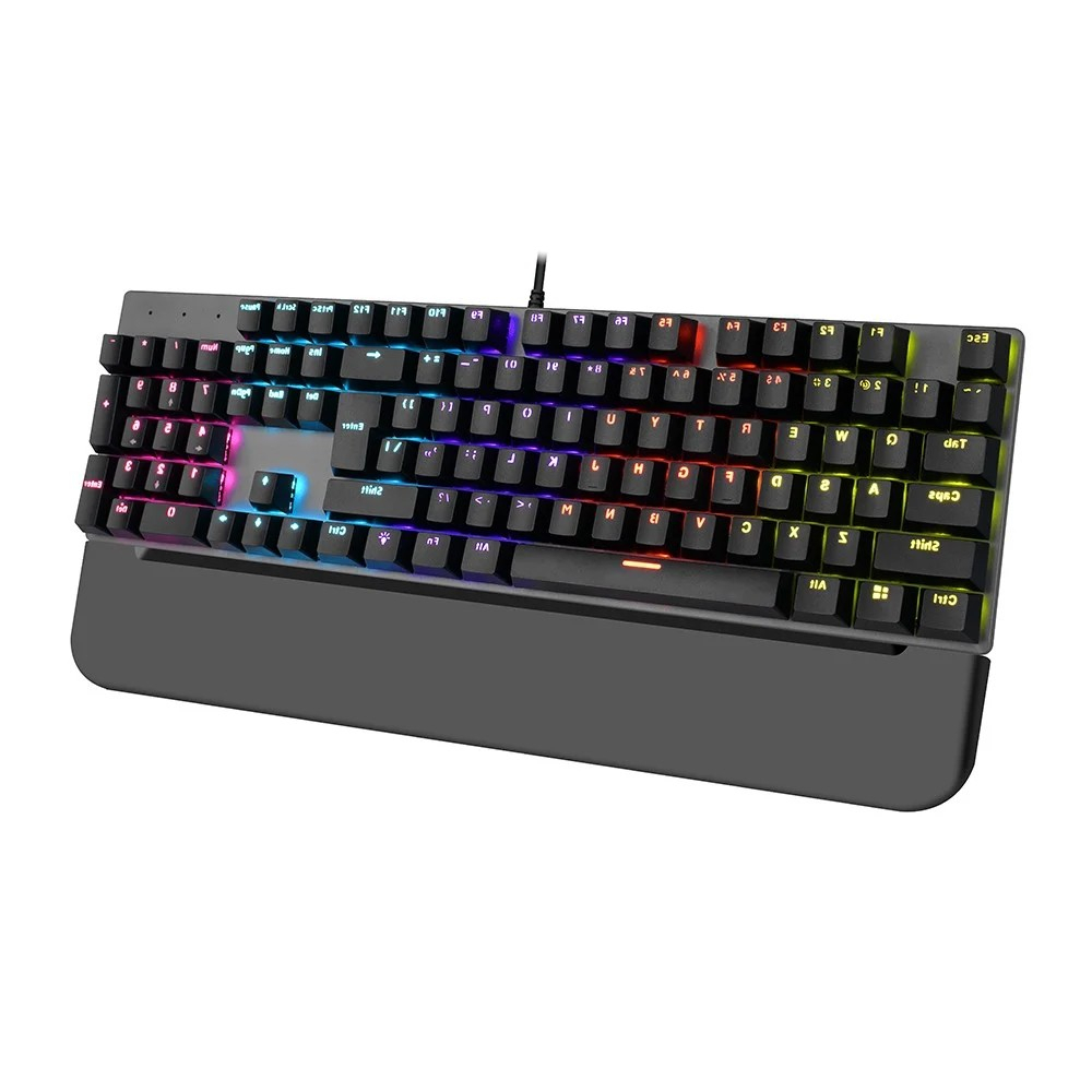 (AVATAR) KEYBOARD (คีย์บอร์ดสาย) NEOLUTION E-SPORT RAINBOW LED (BLUERED ...