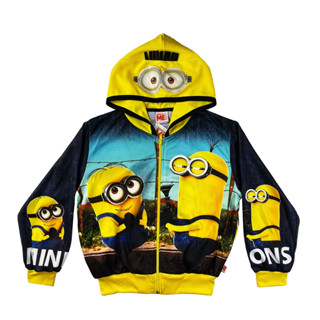 MINIONS : เสื้อแจ็คเก็ตเด็ก  ลิขสิทธิ์แท้