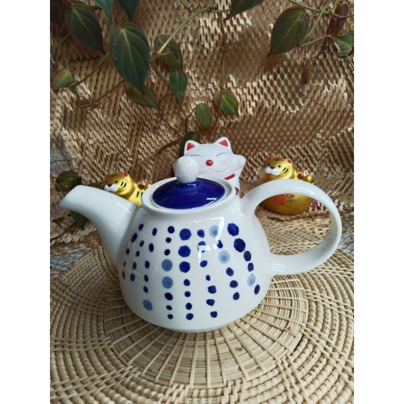 ชุดกาน้ำชาเซรามิคทรงก้นตัด - รูปที่ 5