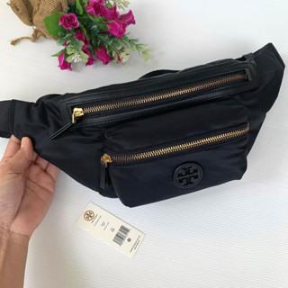 (ส่งฟรี) Tory Burch Nylon Belt Bag ⚜️ กระเป๋าคาดอก หรือ กระเป๋าคาดเอว น้ำหนักเบา ไนล่อนคุณภาพดี อะไหล่ทอง