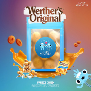 Freeze Dried Werthers | เวอเธอร์ท็อฟฟี่ฟรีซดราย By Candy Monster