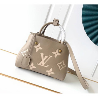 พร้อมส่ง New Louis Vuitton Montaigne bb (Ori)เทพ 📌size 29x20x13cm. 📌สินค้าจริงตามรูป งานสวยงาม งานหนังแท้