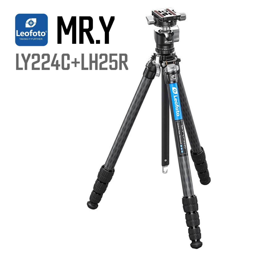 ขาตั้ง LeoFoto LY224C Professional Light Weight Carbon Fiber Tripod