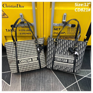 MS DR TOTE SHOPPING 12” ตรงปก💯 กระเป๋าแฟชั่น งานคุณภาพกระเป๋าแบรนด์ 👛 code 821