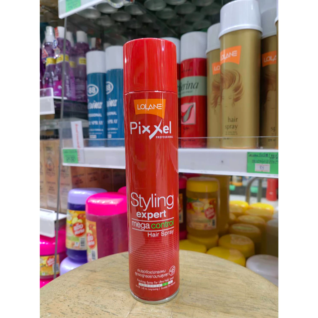 สเปรย์LolanePixxel StylingExpertMegaControlSpray ( กระป๋องแดง )