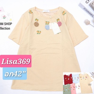 🎀เสื้อยืดสวยสวย ป้ายChom อก42"ในร้านอีกเป็นร้อยแบบคร้าา🎀6180/1569