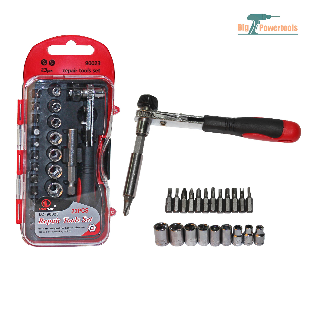 Molita ประแจ 1/4 ประแจ ชุดบล็อก 23ชิ้น สําหรับเครื่องมือไขควงหรือซ็อกเก็ต ชุดเครื่องมือ ประแจ ชุดบล็