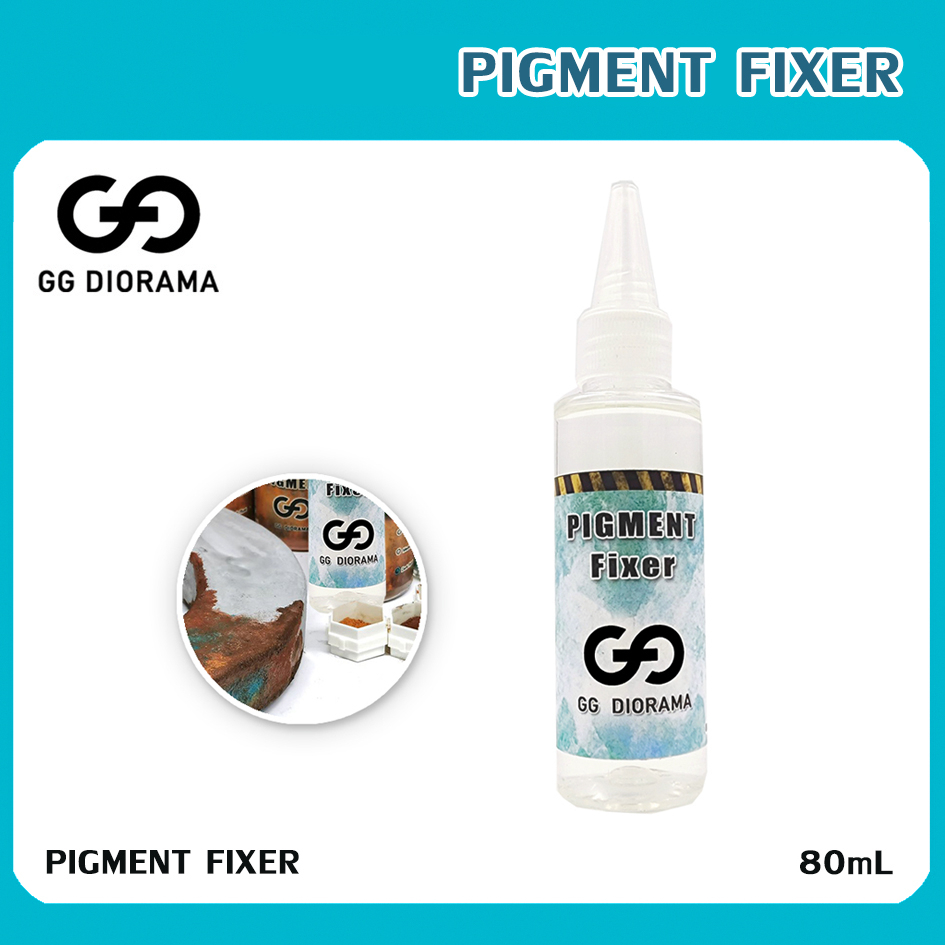 GG Pigment Fixer น้ำยายึดติดผงพิ๊กเม้นต์ ปริมาณ 80 ml.