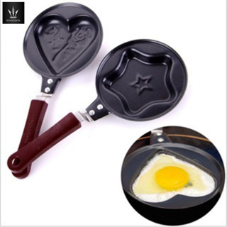 กระทะ กระทะทอดไข่ดาว กระทะทำแพนเค้ก วาฟเฟิล กะทะ กระทะไข่ Mini Frying Pan