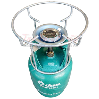 GAZMAX ฝักบัวไซส์ใหญ่พิเศษ ไซส์ XL สำหรับถังขนาด 4กก. โครงเตาแก๊ส (Mega Burner) หัวหนาพิเศษ