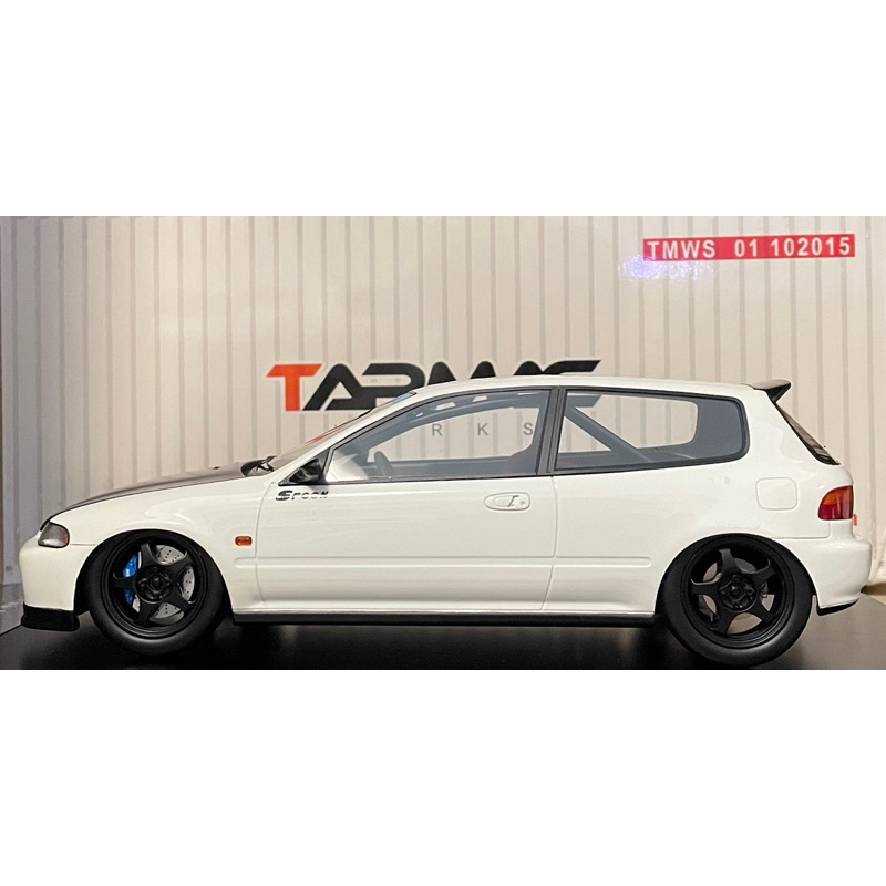 โมเดลรถ Tarmac works 1:18 Resin model Honda civic EG6 spoon sport