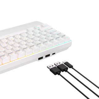 รอยัล Kludge RK96 ไร้สายบลูทู ธ คีย์บอร์ดเชิงกลสามโหมด RGB Hot Plug คีย์บอร์ดเกม