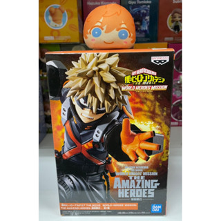 Bandai DXF My Hero Academia Bakugo Katsuki World Heroes’ Mission The Amazing Heroes figure