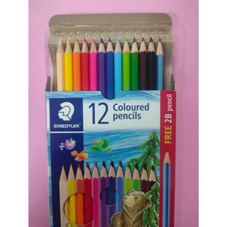 ดินสอสีไม้ Staedtler แท่งยาว 12 สี