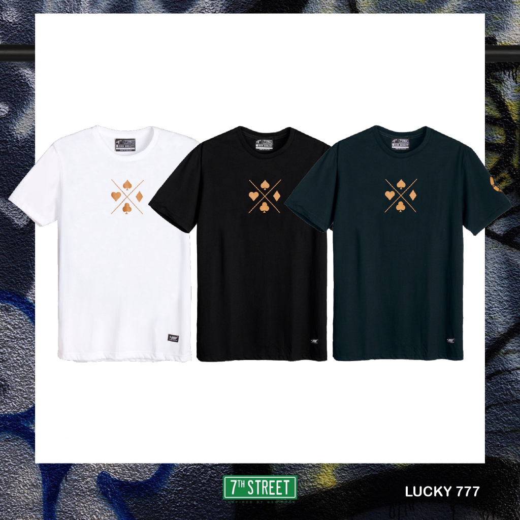 7th Street - เสื้อยืดแขนสั้น รุ่น Lucky 777