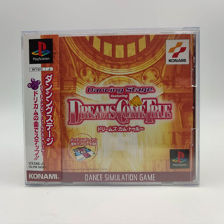 Dancing Stage featuring Dreams Come True แผ่นสภาพดี มี Spine Card PlayStation PS1 มีกล่องใสสวม พร้อมให้เก็บสะสม