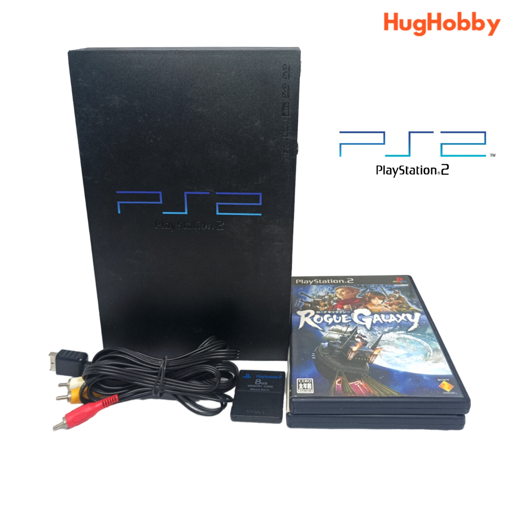 Sony PlayStation 2 SCPH-39006 เครื่องเปล่ามือสอง ใช้งานได้ [ไฟ 220V PS2 รุ่นอ้วน]