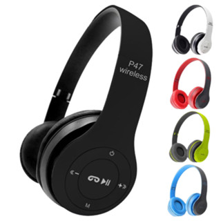 หูฟังบลูทูธ Headphones Wireless P47 **คละสี** | ไทยมาร์ท THAIMART