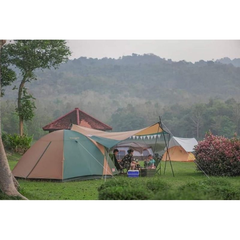 ขายทราป Tarp Coleman XP HEXA/S กางคู่กับเต็นท์ Coleman 270 สวยๆเลย
