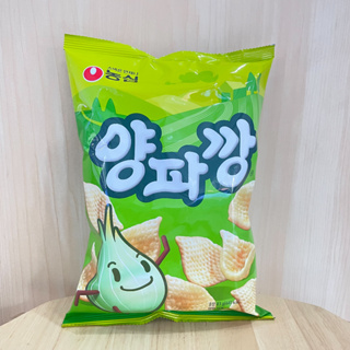 ขนมอบกรอบรสหัวหอม nongshim onion snack 농심 양파깡 83g ขนมเกาหลี