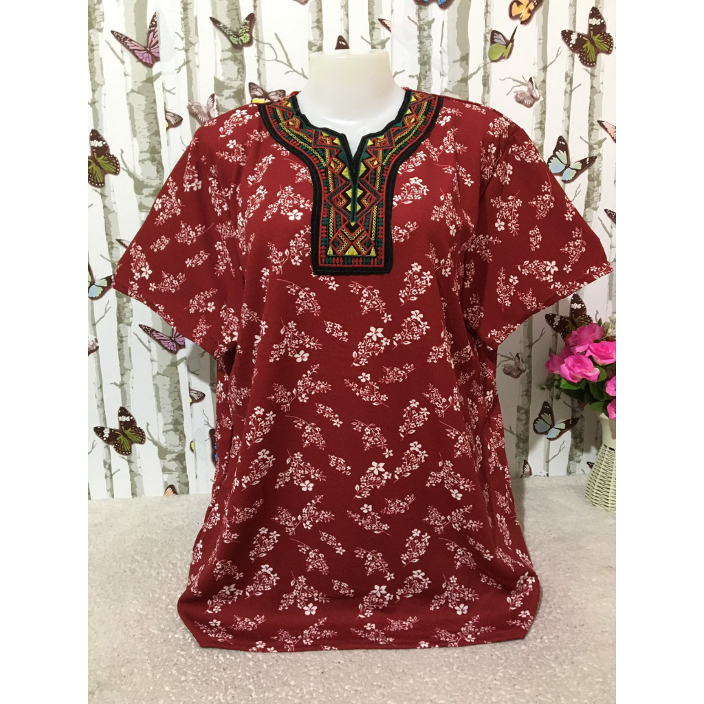 เสื้อผู้หญิง เสื้อผ้าสาวอวบ อก46-48นิ้ว ใส่สบาย รุ่น104-48