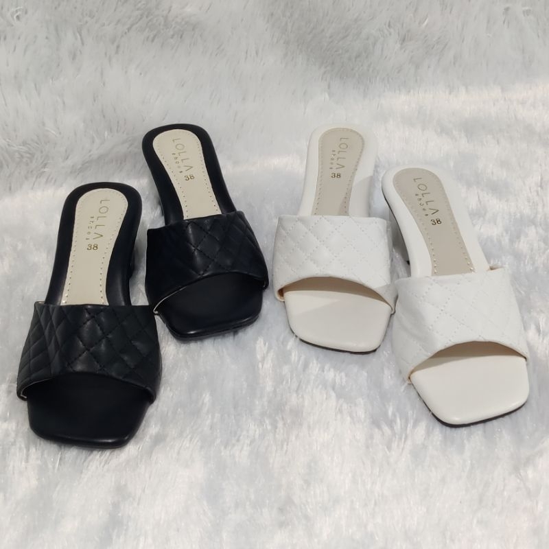 รองเท้าส้นสูง 2 นิ้ว รุ่นLOLLA095