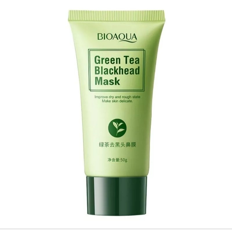 เจลมาร์คชาเขียว ลอกสิวเสี้ยน ผลัดเซลผิวเก่า Green tea blackhead mask