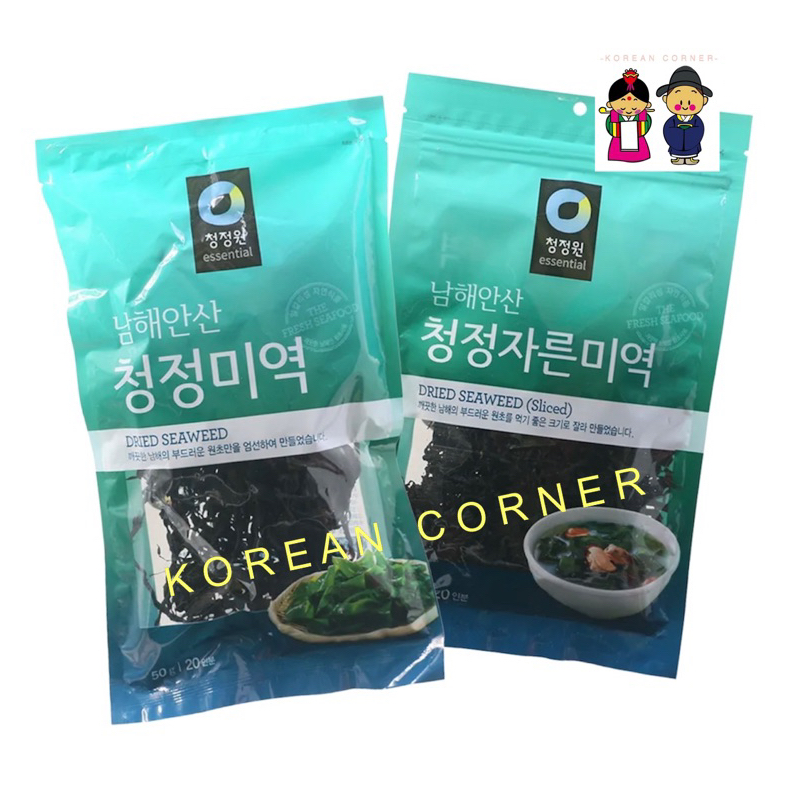 <เจ> สาหร่ายแห้ง วากาเมะ เกาหลี ใส่ ซุปมิโซะ ชาบู สุกี้ ยำ อาหารญี่ปุ่น 🔸 Korean Dried Wagame Seaweed