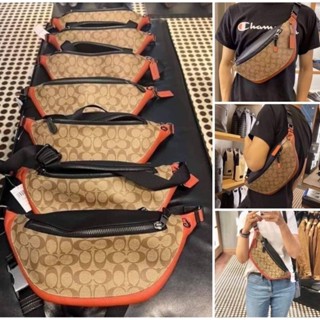 ★ New ของแท้ 100% กระเป๋าคาดอก Coach พร้อมส่ง