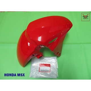 HONDA MSX FRONT FENDER “RED” “GENUTNE PARTS“  // บังโคลนหน้า สีแดง ของแท้ รับประกันคุณภาพ