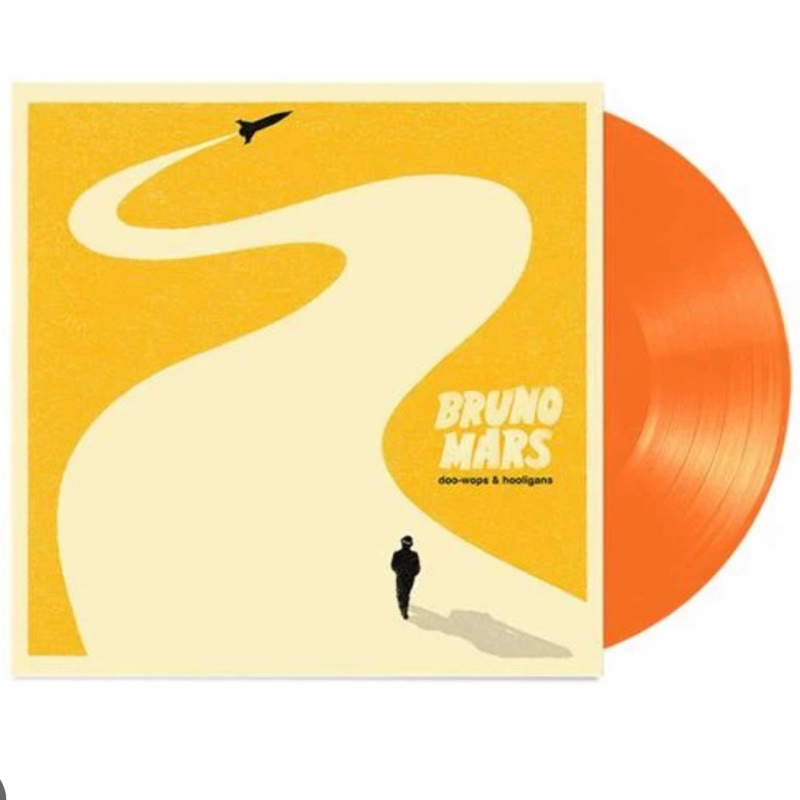 แผ่นเสียง​ Bruno Mars - Doo-Wops &amp; Hooligans ,** Limited Edition, Orange Translucent, Vinyl, LP, Album มือหนึ่ง
