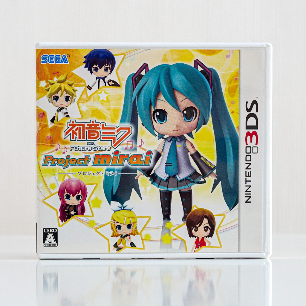 ตลับแท้ Nintendo 3DS : Hatsune Miku and Future Stars Project mirai มือสอง โซนญี่ปุ่น (JP)