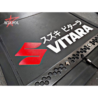บังโคลน กันโคลน รถยนต์ ลาย VITARA เพลทดำ